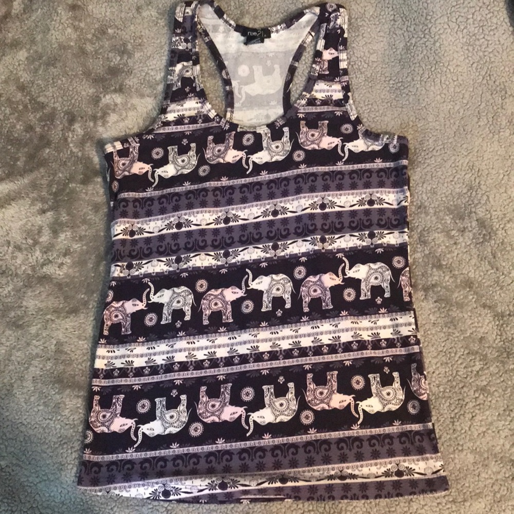 Rue21 Elephant tank top